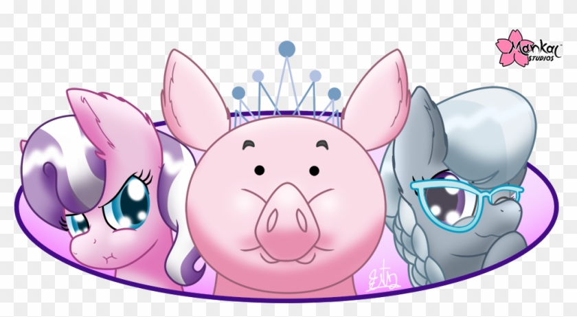 Clouddg, Diamond Tiara, Pig, Safe, Silver Spoon, Simple - Tiara #981340