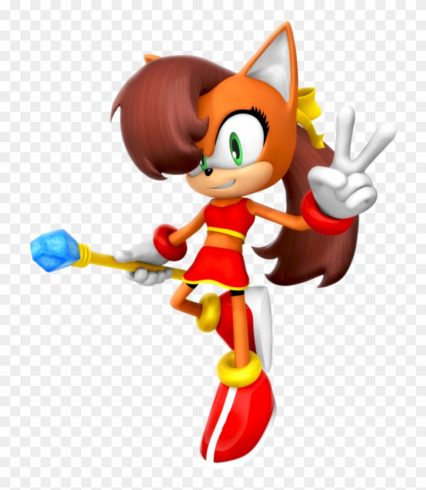 Tiara The Manx Legacy Render By Nibroc-rock - Sonic The Hedgehog #981354