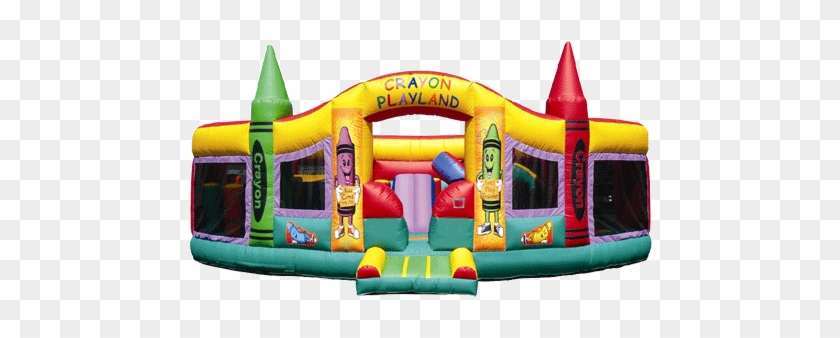 Deluxe Crayon Center Bounce House Rentals - Renting #981443