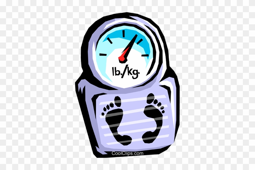 Weight Scale Royalty Free Vector Clip Art Illustration - Much Would I Weigh On Mercury #981474