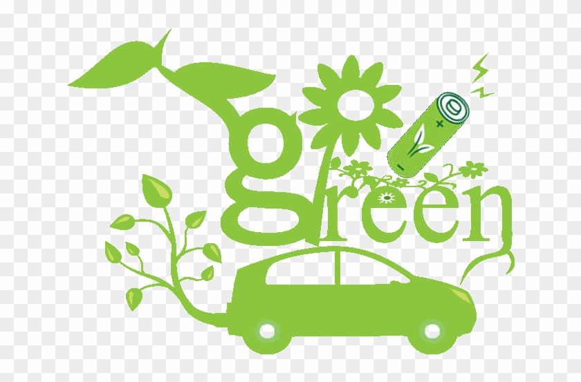 We Are Going Green - Green Car Cartoon #981514