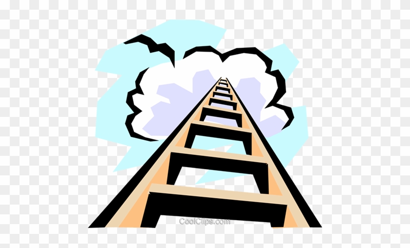 Stairway To Heaven Royalty Free Vector Clip Art Illustration - Stairway To Heaven #981519
