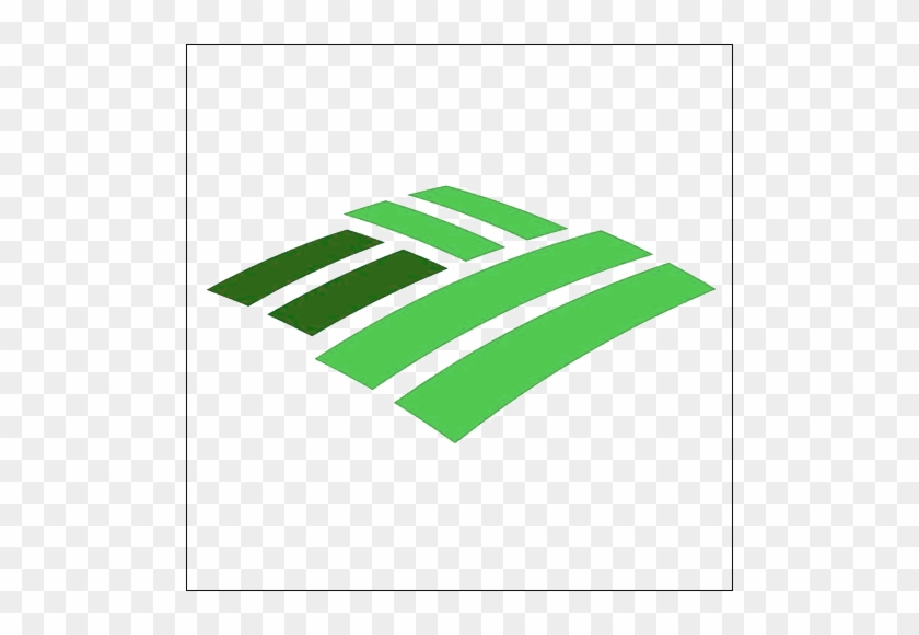 Banking Going Green, Are We Seeing A Trend - Bank Of America Green Logo #981606