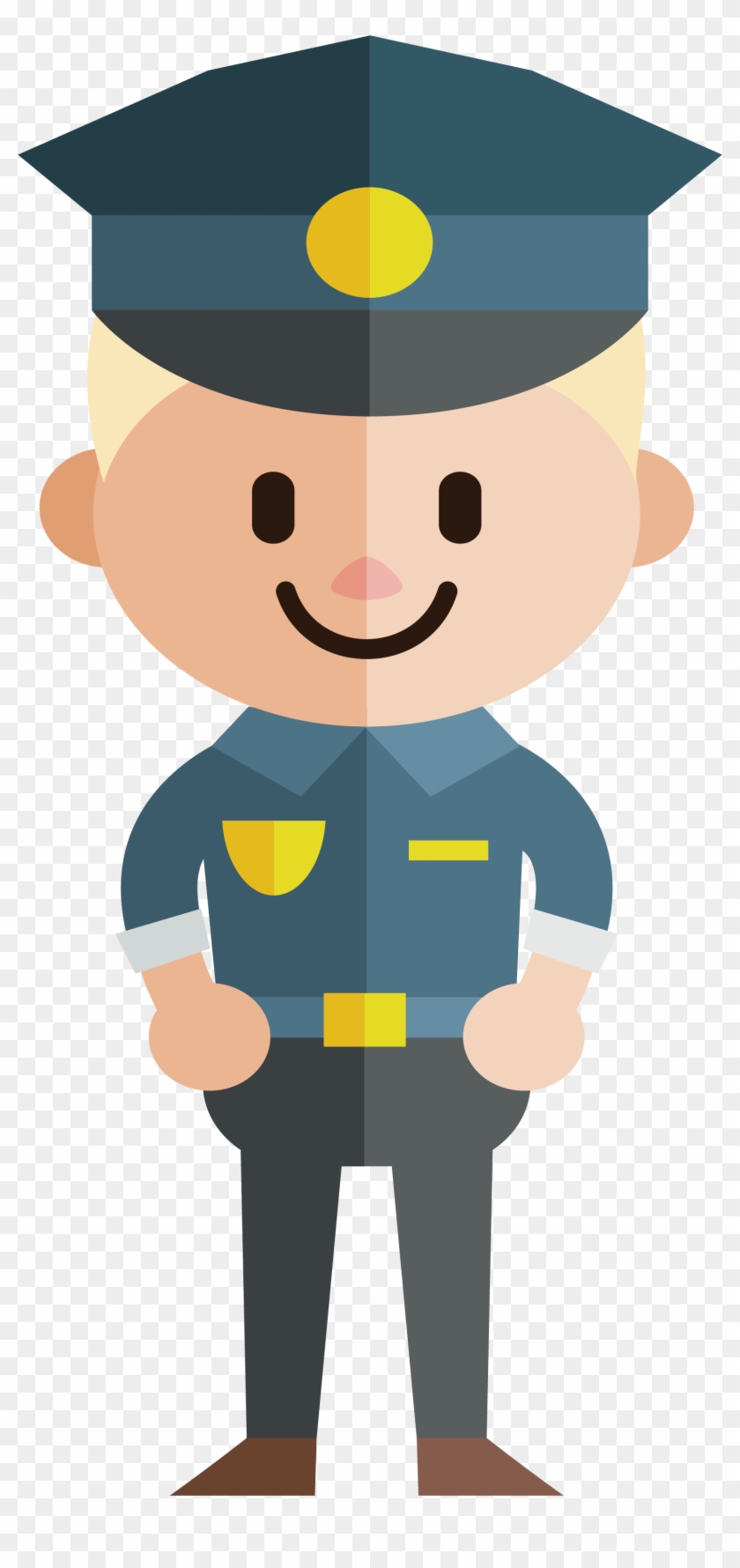 Police Officer Civil Service - Civil Servant Clipart #981629