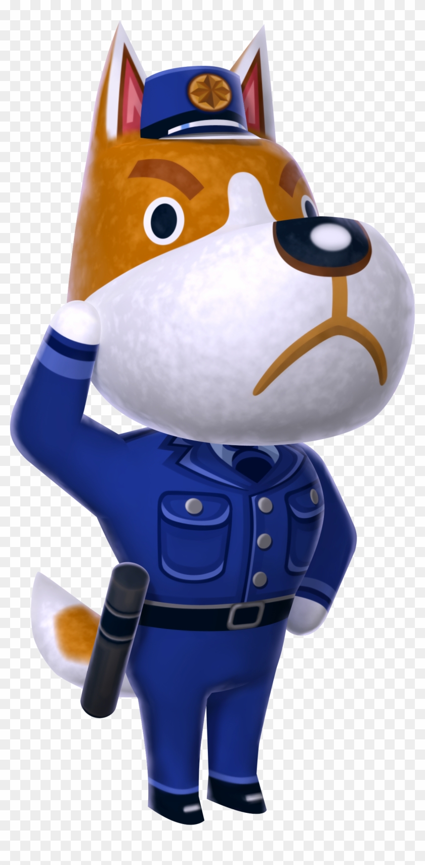 Police Officer Dog Cartoon Download - Vigilio Animal Crossing New Leaf #981664