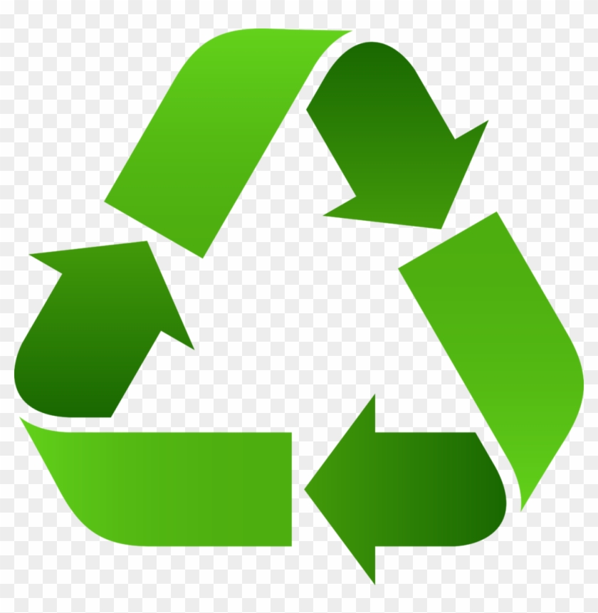 Know End Use - Recycling Symbol Green #981722