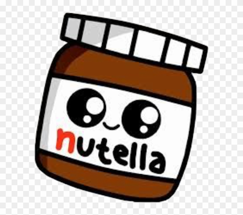 Kawaii Nutella Schoki Sticker Myown Freetoedit - Nutella Kawaii #981962