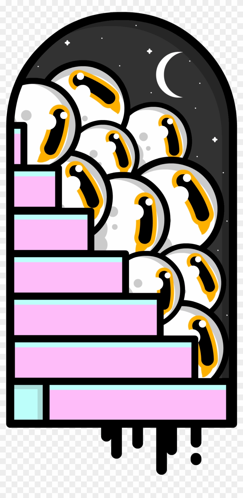 Space Eyes Sticker By Shallow Lagoon - Surrealism #982025