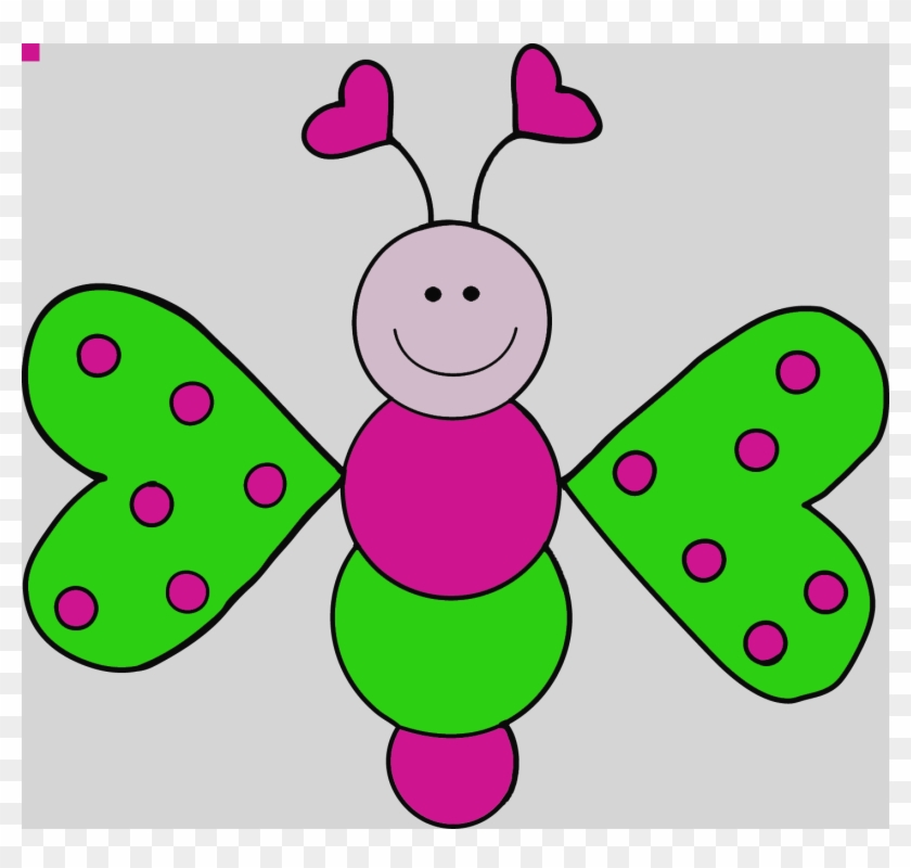 Cute Butterfly Clipart Butterflies Clip Art - Cute Insect Clipart #982039