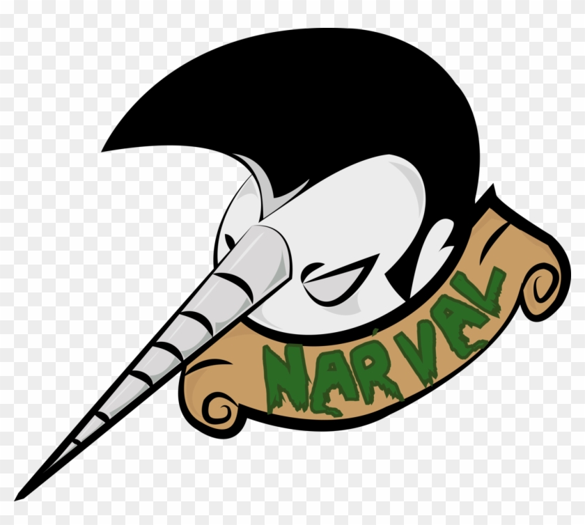 Headgear Cartoon Narwhal Logo Clip Art - Clip Art #982054