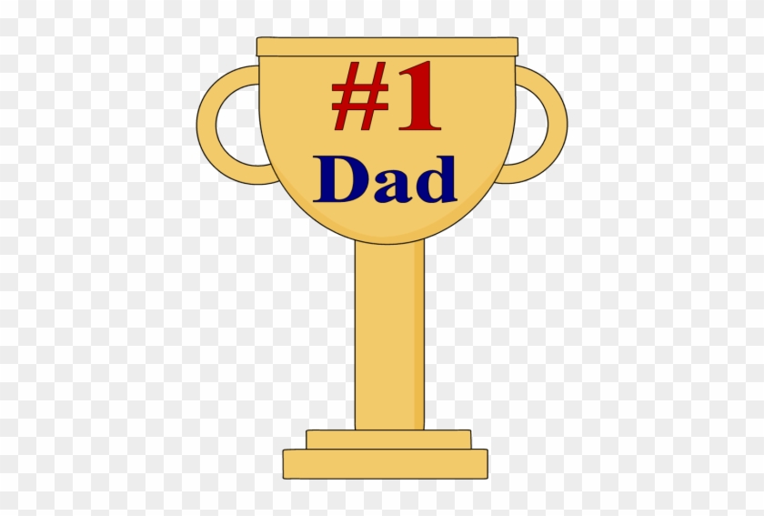 1 Dad Clipart Rh Worldartsme Com American Flag Clip - Number 1 Dad Trophy #982069