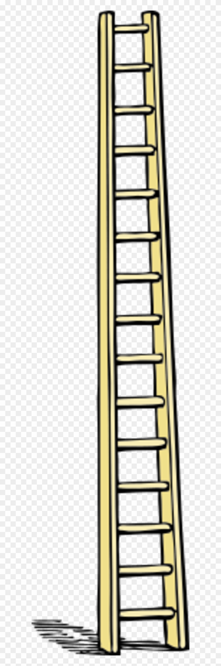 Tall Ladder Vector Clip Art - Ladder Clip Art #982089