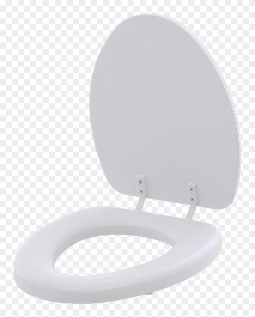 Open White Toilet Seat - Toilet #982192
