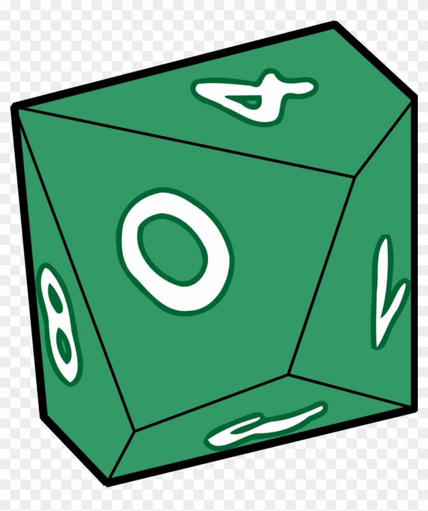 Dice Clipart D10 - D10 Png #982195