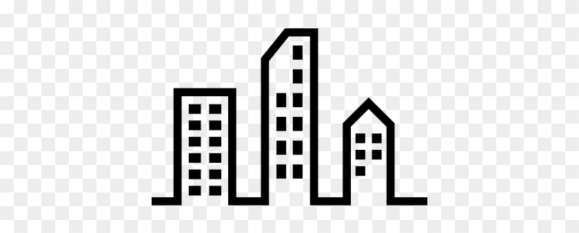 Modern City Buildings Vector - Rera Icon #982293