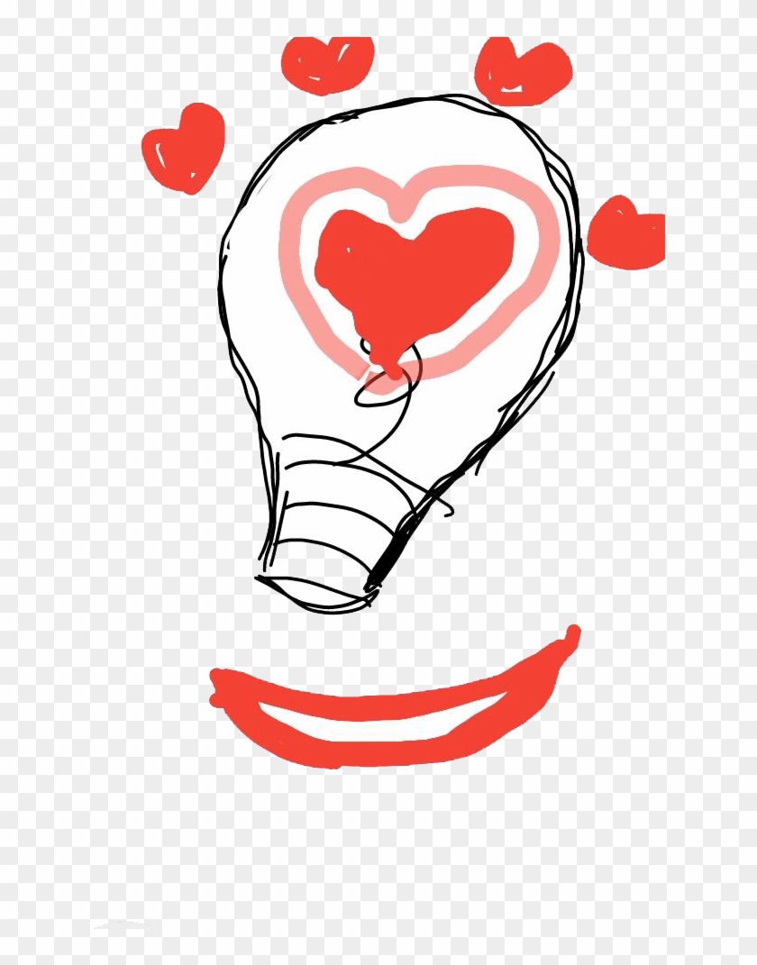 Edison Light Bulb - Heart #982317
