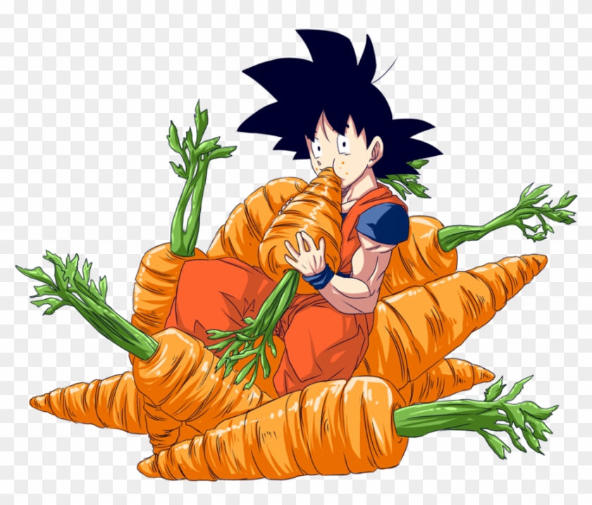 Carrot 8u By Mamacharms On Clipart Library - Goku Carrot #982468