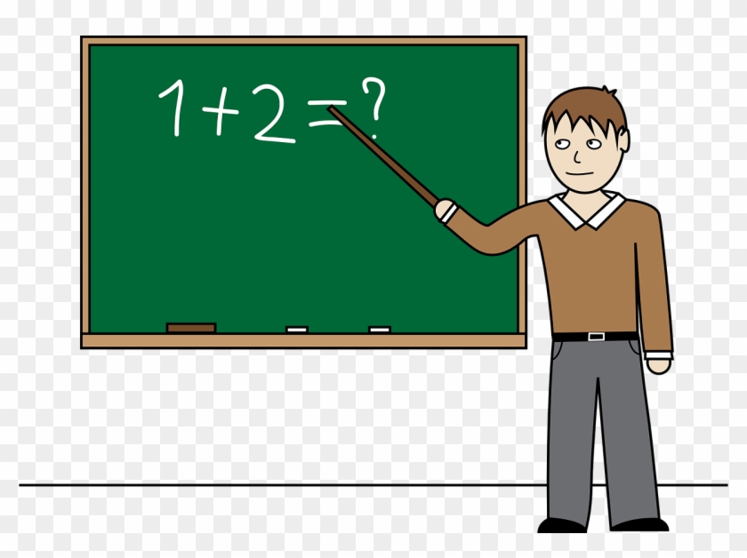 Inspiring Math Teacher Clip Art Medium Size - Teach Clipart #982473