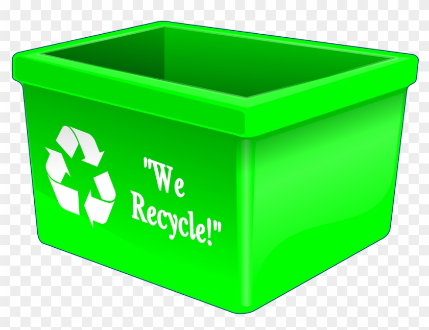 Recycle Symbol 28, Buy Clip Art - Blue Recycle Bin .png #982488