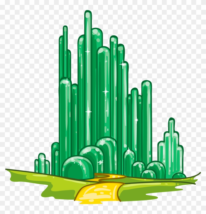 New Emerald City Clip Art Medium Size - Emerald City Wizard Of Oz #982524