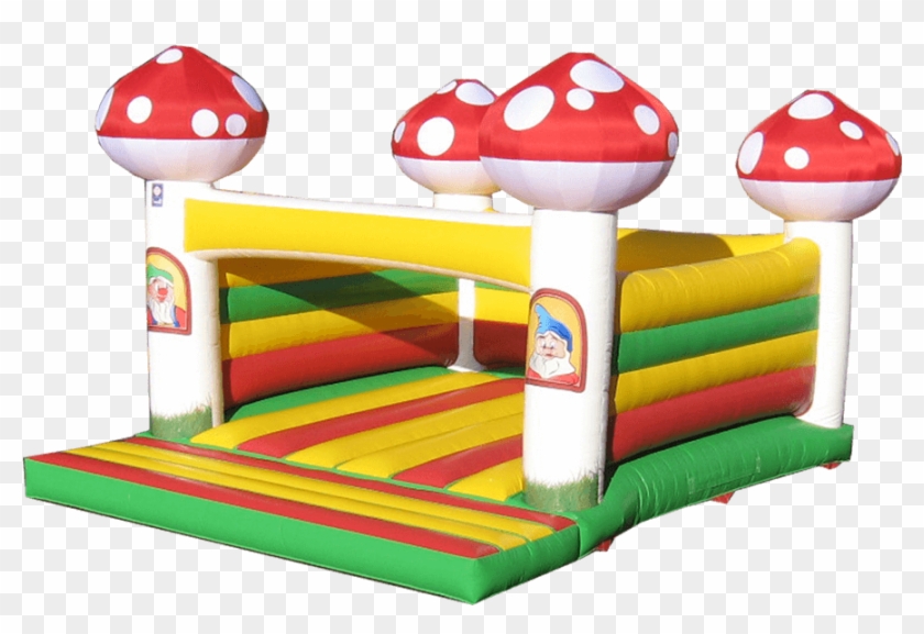 Mushroom Bouncy Castle - Inflatable #982577