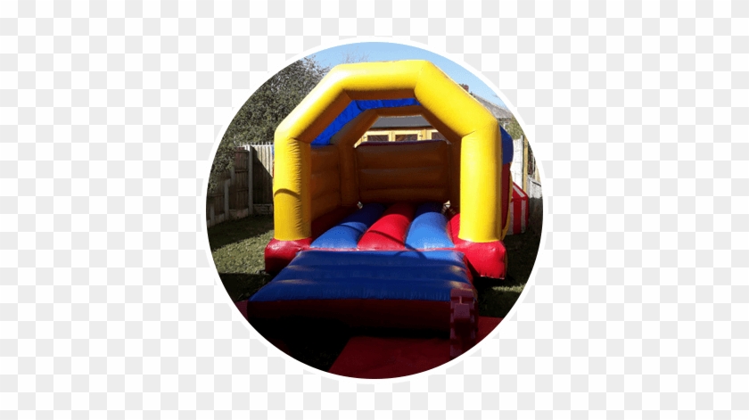 Yellow Bouncy Castle - Inflatable #982615
