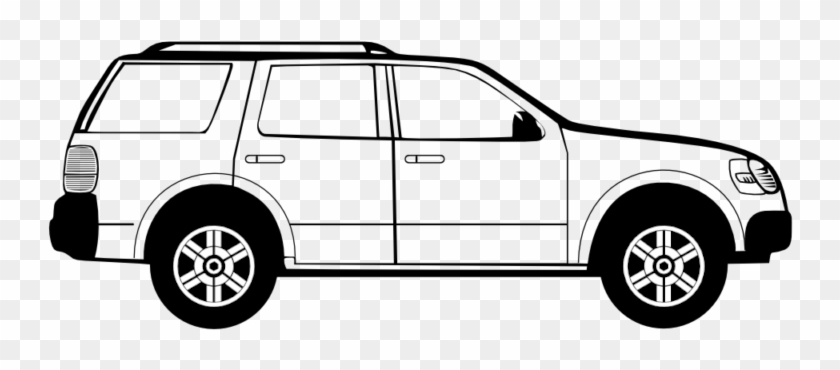 Car Clipart New 2018 Images Free Pictures Of Car Clipart - Car Side View Vector #982625