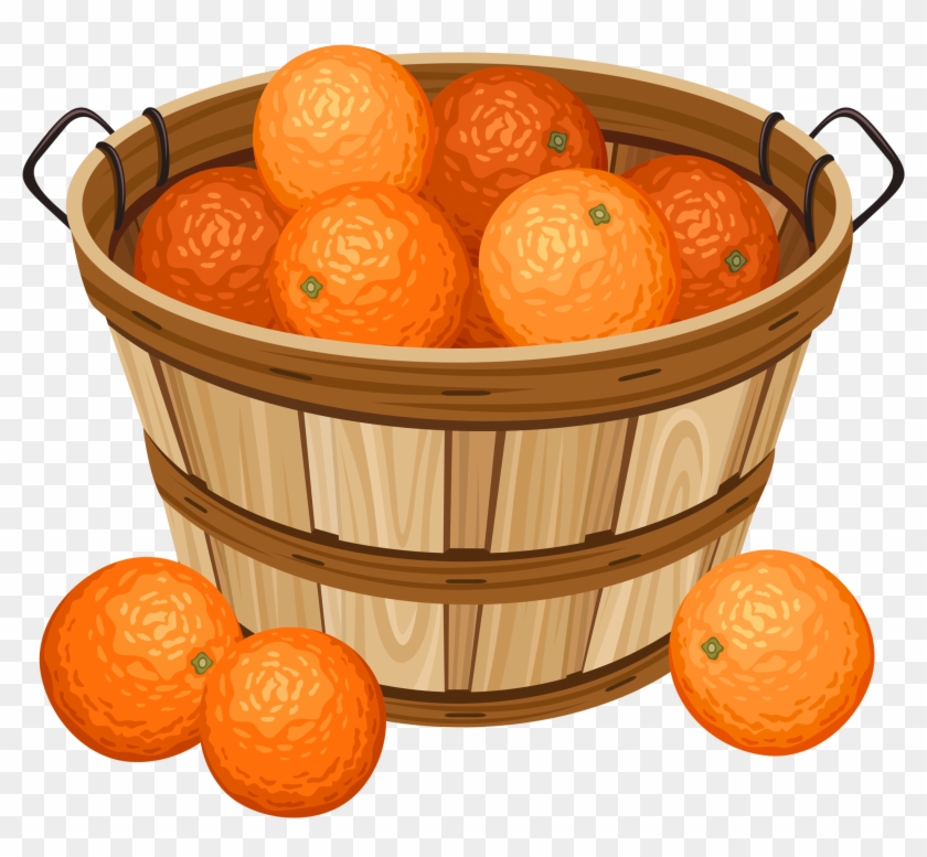 Shutterstock 121975864 [преобразованный] - Basket Of Oranges Clipart #982638