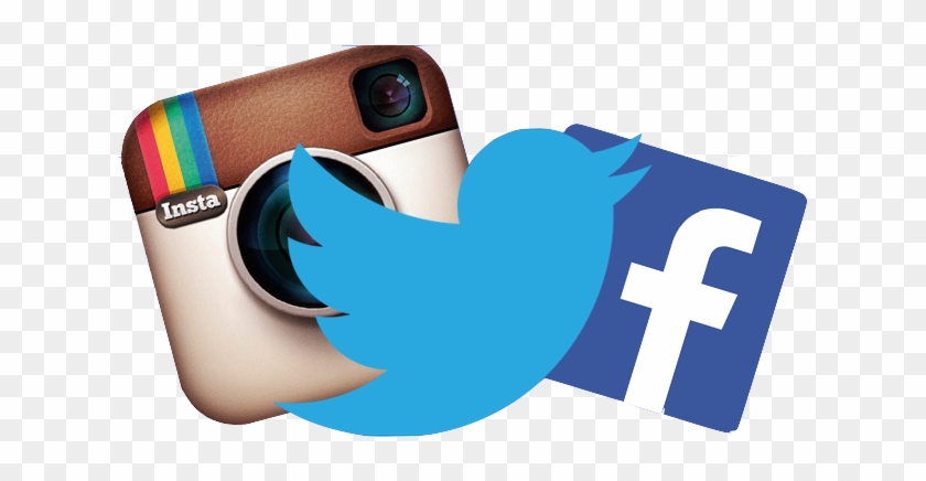 Instagram Twitter Facebook Stock Images, Royalty-free - Facebook Twitter Instagram Png #982652