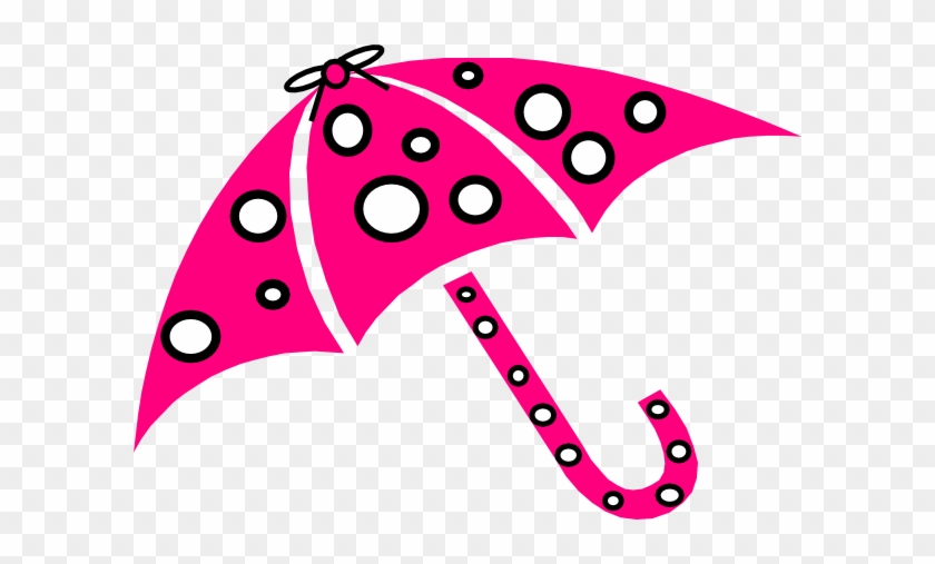 Leah S Umbrella Clip Art At Clker - Pink Umbrella Clip Art #982710