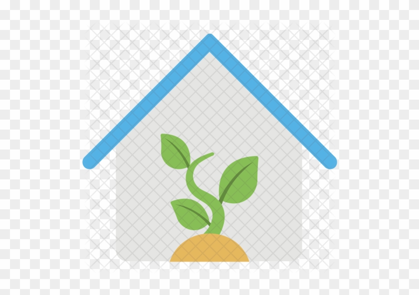 Green House Icon - House #982730
