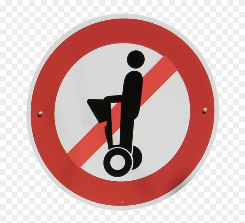 Segway Prohibition Sign Crop - Schleswig-holstein #982780