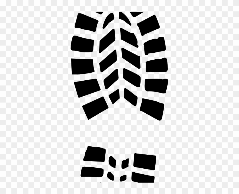 Running Shoe Print Clip Art Free 28 Collection Of Running - Boot Prints #982915