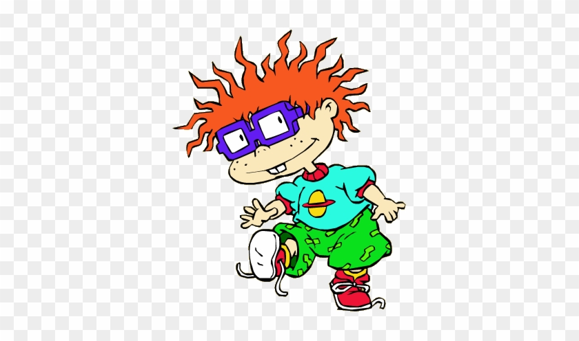 He's The Somewhat Annoying Little Redheaded Boy Who - Nancy Cartwright Signed The Rugrats Chuckie Finster #982959