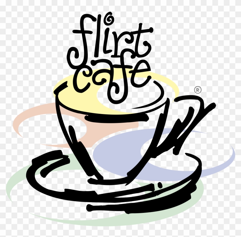 Flirt Cafe Logo Logo Png Transparent - Treatise On The Effects Of Coffee [book] #983060