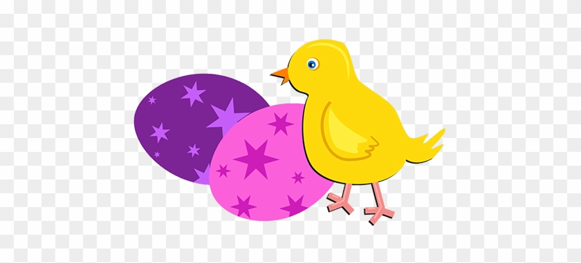 Funny And Cute Easter Clip Art - Transparent Background Easter Chick Png #983086