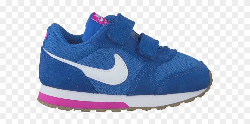 Blue Nike Sneakers Md Runner 2 Kids Lace Number - Nike #983113