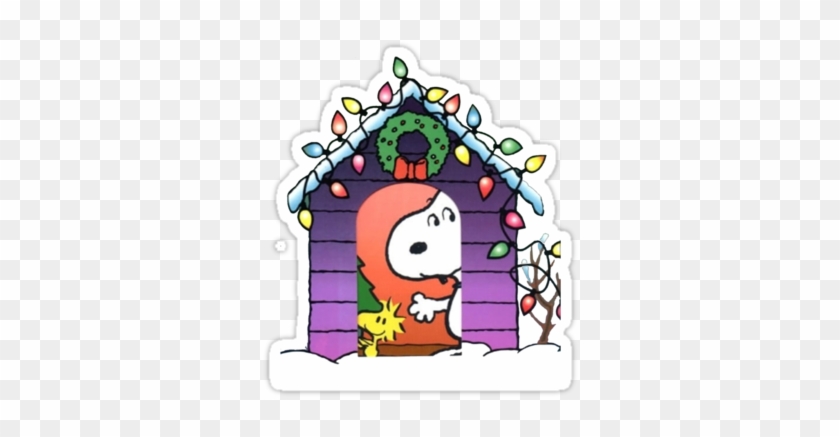 Snoopy & Woodstock - Snoopy Happy Holidays Gif #983140