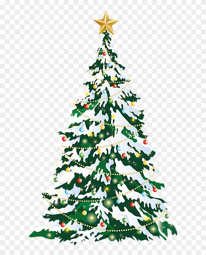 Christmas Tree Christmas Card Clip Art - Christmas Tree Png Hd #983370