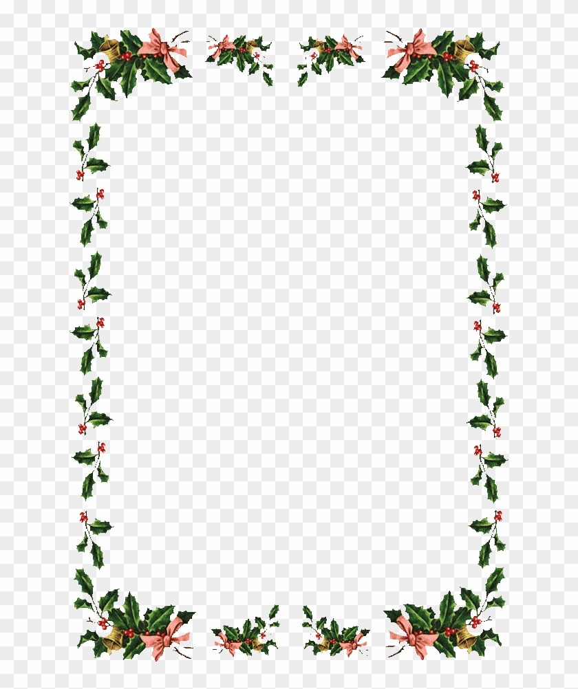 Christmas Tree Borders For Microsoft Word - Printable Christmas Page Border #983447