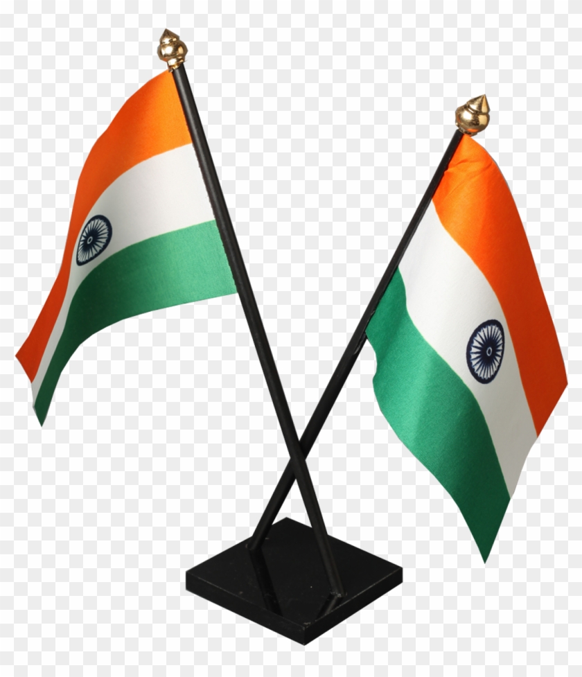 Download India Flag - Cross Indian Flag Png #983491