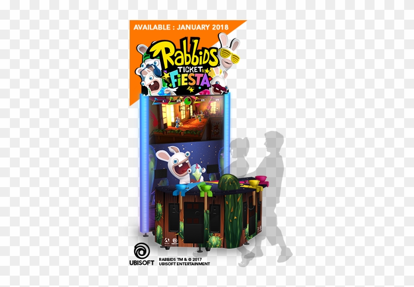 Rabbids Ticket Fiesta By Adrenaline Amusements - Rabbids Go Home Wii #983512