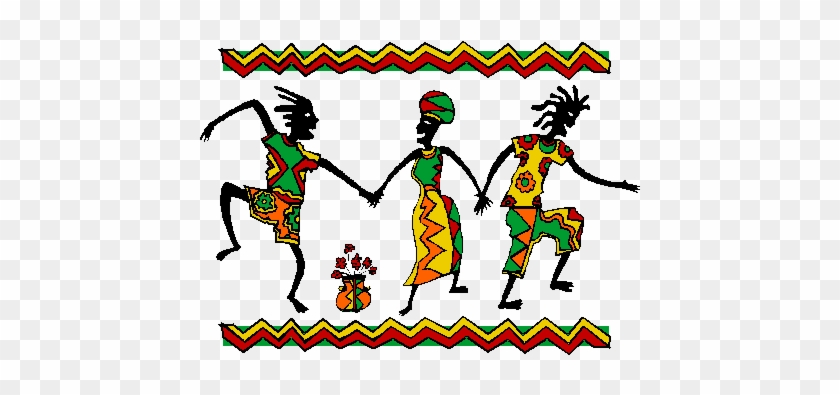 Dancing Clipart Group Dance - African Dance Clipart #983598