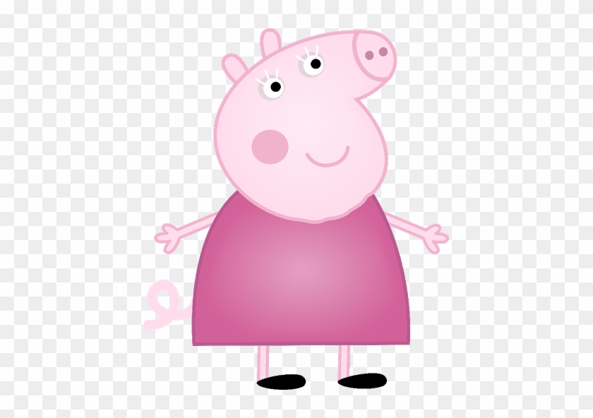 Peppa Pig And Her Family Clipart - Birthday #983631
