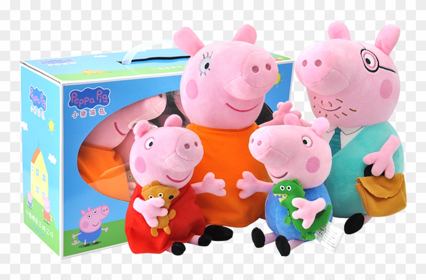 Peppa Pig Plush Toys Peggy Dolls George Big Pillows - 小 猪 佩 奇 玩偶 #983671