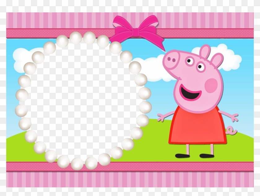 Molduras Da Peppa Pig - Moldura Foto Peppa Pig #983673