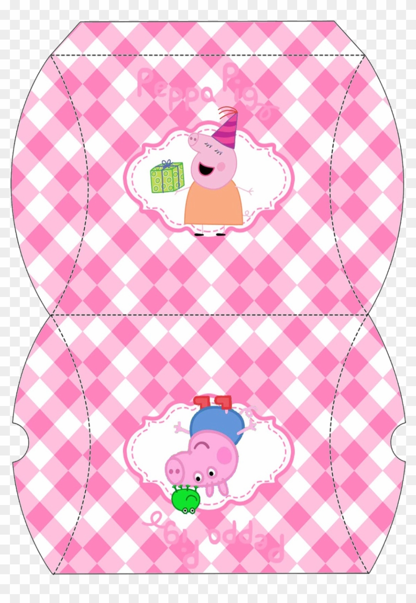 Peppa Pig And Family - Modelo Caixa Travesseiro Peppa Pig #983706
