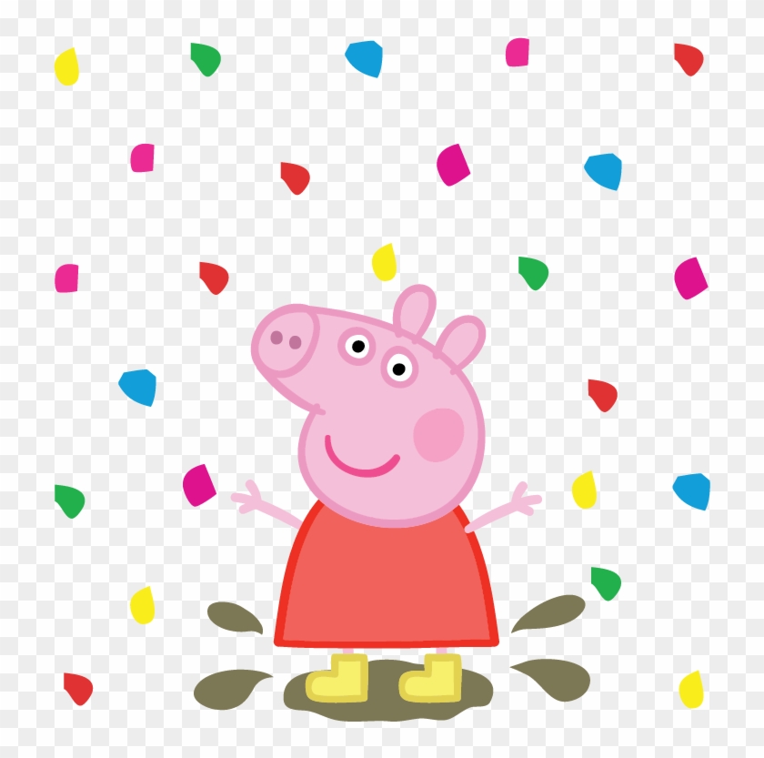 Peppa Pig Cumpleaños Png - Peppa Pig Muddy Puddle Walk #983726