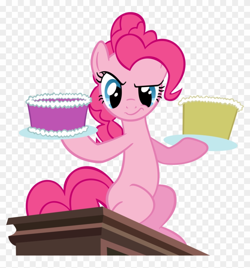 Pinkie Pie Assault By Rayne-feather - Pinkie Pie With Cake #983740