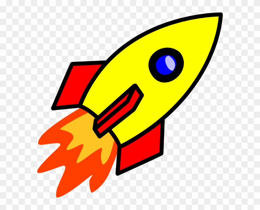 Spaceship Clipart - Rocket Clip Art #983785